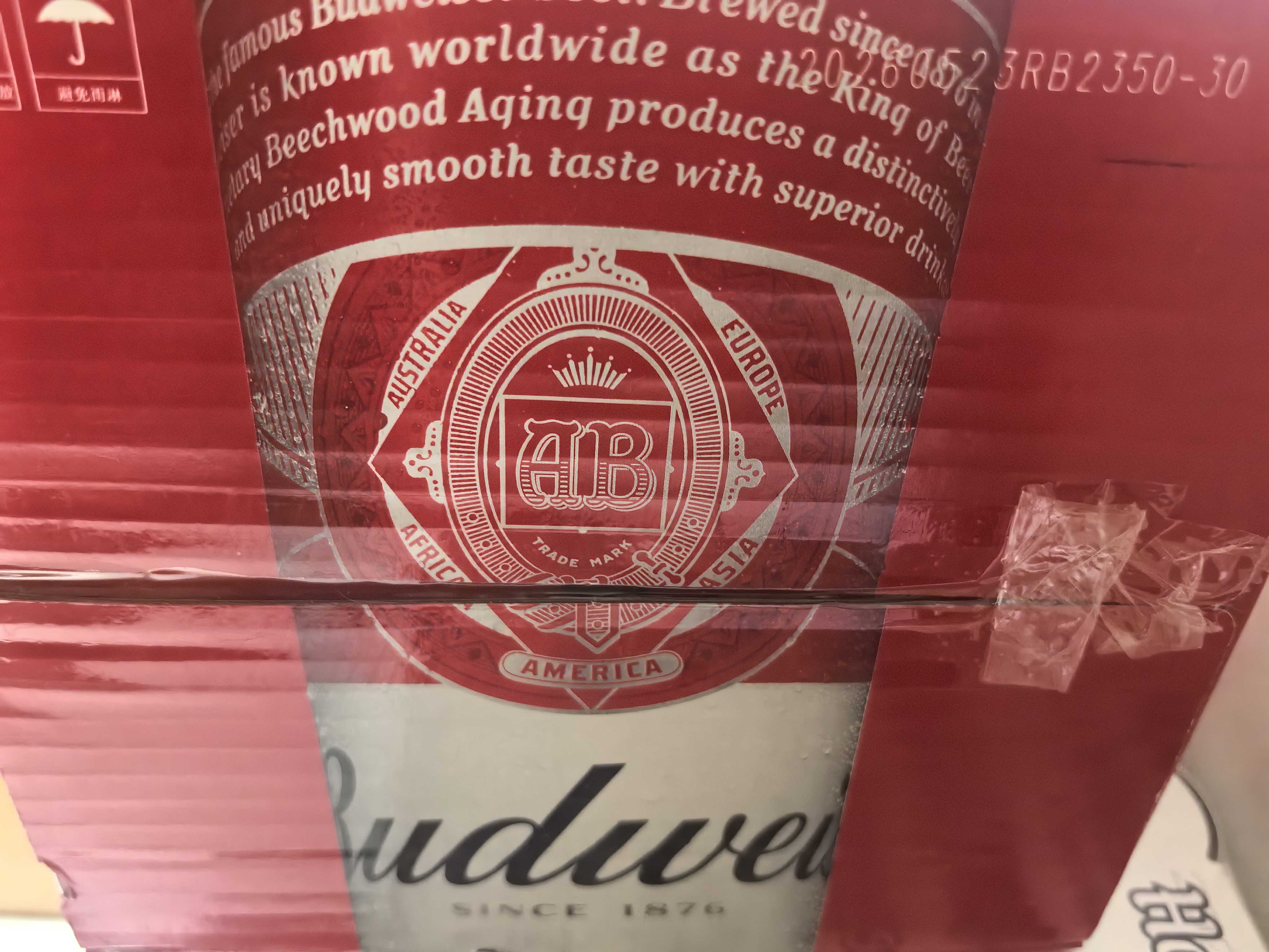 百威经典红罐啤酒552ML*12罐整箱装【重磅新品】中秋送礼 实拍图