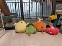名创优品（MINISO）dundun鸡苹果墩带香味抽芯公仔抱枕毛绒儿童玩偶娃娃生日礼物女 实拍图