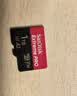 闪迪（SanDisk）1TB TF（MicroSD）内存卡 A2 4K V30 U3 C10 至尊超极速移动存储卡 读速200MB/s 写速140MB/s 实拍图