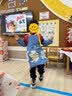 贝瑞加儿童围裙画画衣防水罩衣宝宝吃饭绘画厨房套装防水防脏易擦带袖套 实拍图