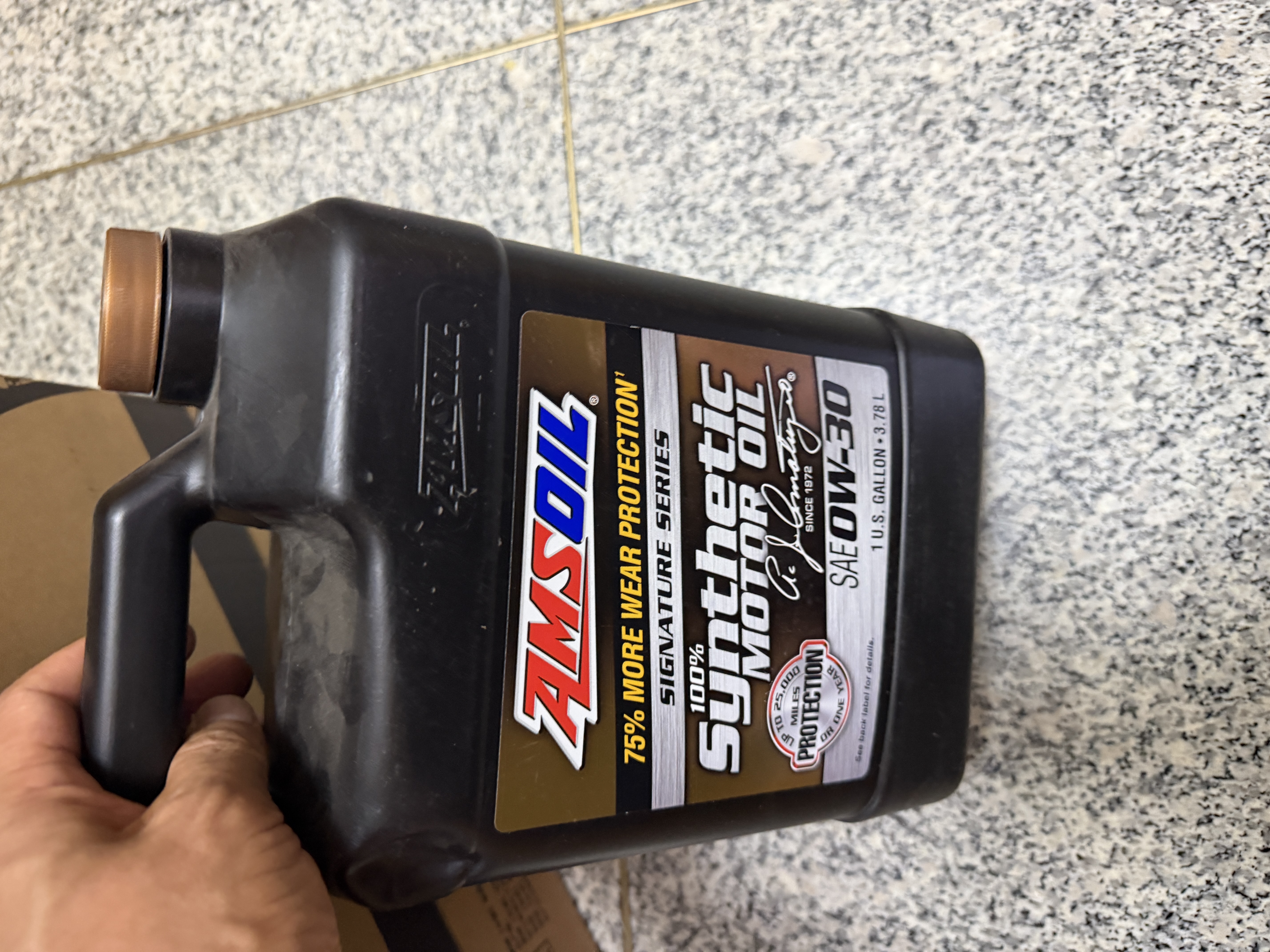 安索（AMSOIL）全合成机油签名0W-30 3.78L SP A5/B5 GF-6A美国原装进口京东养车 实拍图