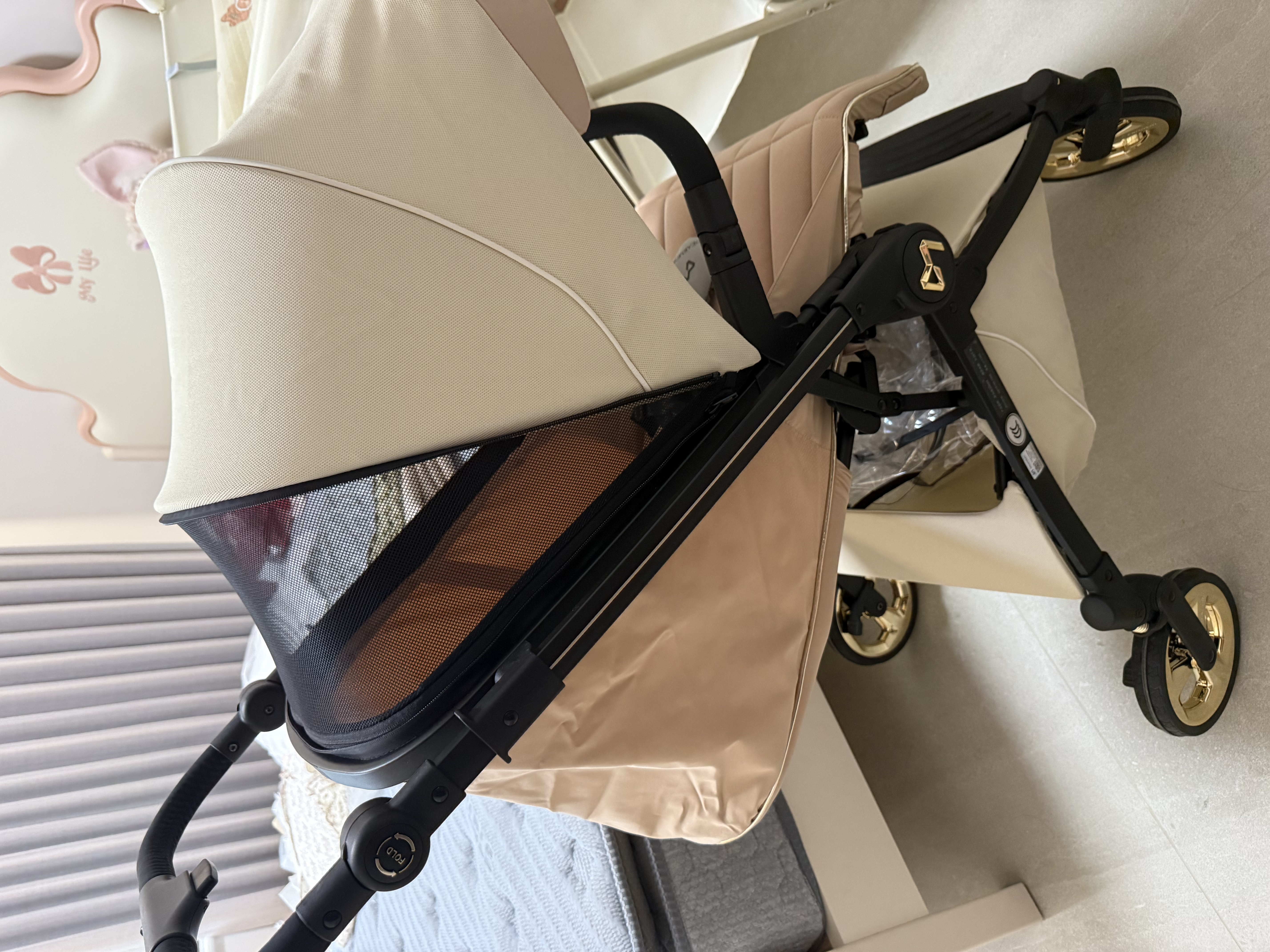 DearMom婴儿推车双向可坐可躺轻便高景观大座舱可登机遛娃一键登机 实拍图