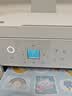 爱普生（EPSON）【6代新品】L4356墨仓式彩色无线AI学习打印机一体机家用/办公  L4266升级版(自动双面 液晶屏 白) 实拍图