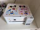 爱普生（EPSON）【6代新品】L4356墨仓式彩色无线AI学习打印机一体机家用/办公  L4266升级版(自动双面 液晶屏 白) 实拍图