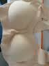 莫代尔2件装无痕内衣女固定乳胶杯无钢圈聚拢运动内衣背心粉底液胸罩薄 实拍图