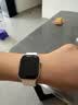 Apple/苹果 Watch S11 智能手表GPS+蜂窝款42毫米玫瑰金色铝金属表壳淡桃粉色运动型表带S/M MF984CH/B 实拍图
