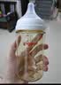 贝亲奶瓶ppsu 新生儿奶瓶 防胀气奶瓶 还原母乳亲喂感宽口径耐摔 160ml+240ml组合 0-6个月 实拍图