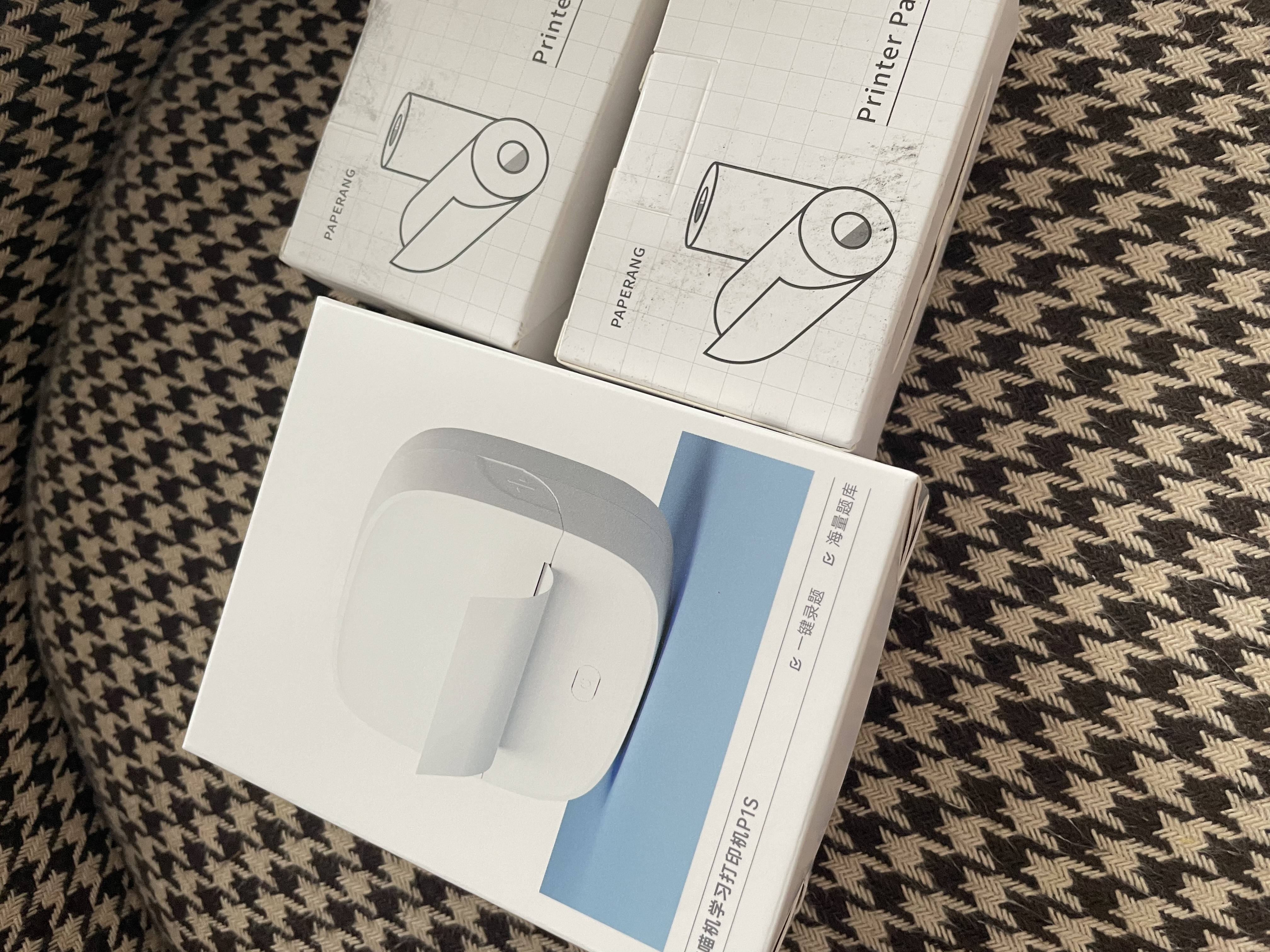 喵喵机错题打印机P1S【高清2英寸】初高中学生便携家庭用能连手机作业帮错题整理免抄小型打印机可粘贴 实拍图