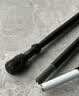 探路者（TOREAD）喀纳登山杖3K碳素碳纤维户外装备5节可折叠伸缩爬山手杖 电光粉 实拍图