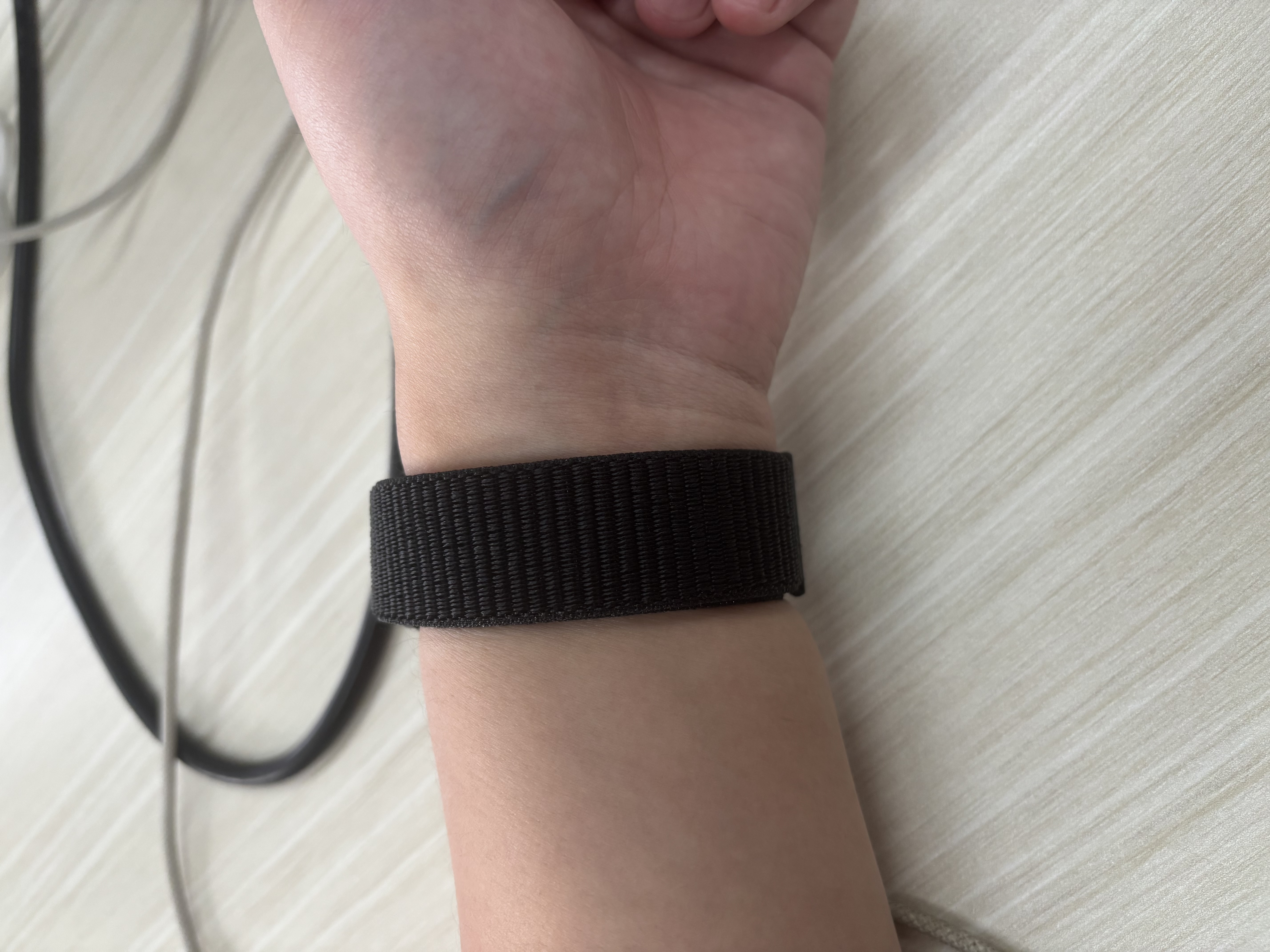 BHO适用新款苹果手表表带apple watch s12/s11尼龙回环式表带iwatch s10/9/8/7/ultra4/se3/2运动表带 实拍图