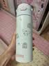 膳魔师大耳狗儿童保温杯开学必备316L吸管水杯小学生水壶500ml 蓝 实拍图