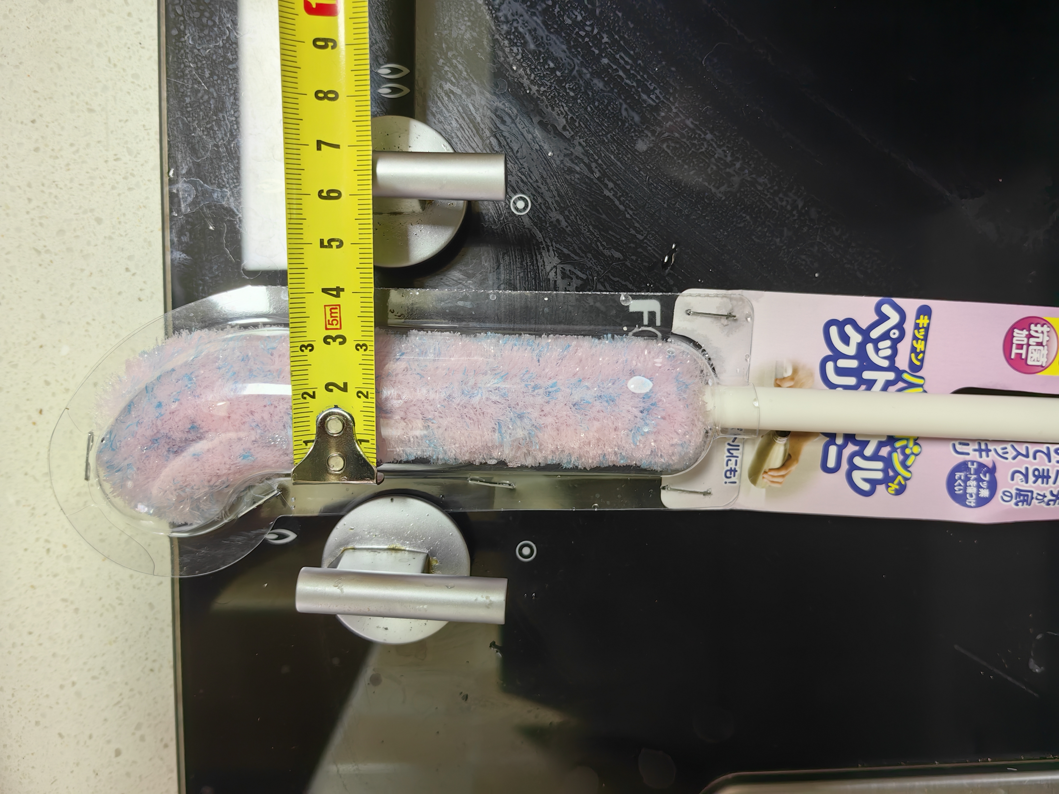 CONDOR日本抗菌杯刷长柄奶瓶刷洗杯子神器无死角清洗水杯可弯曲软毛刷子 实拍图