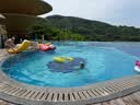 swimbobo户外水上成人小孩充气躺椅游泳圈浮床戏水浮力板 靠背网兜浮排 实拍图