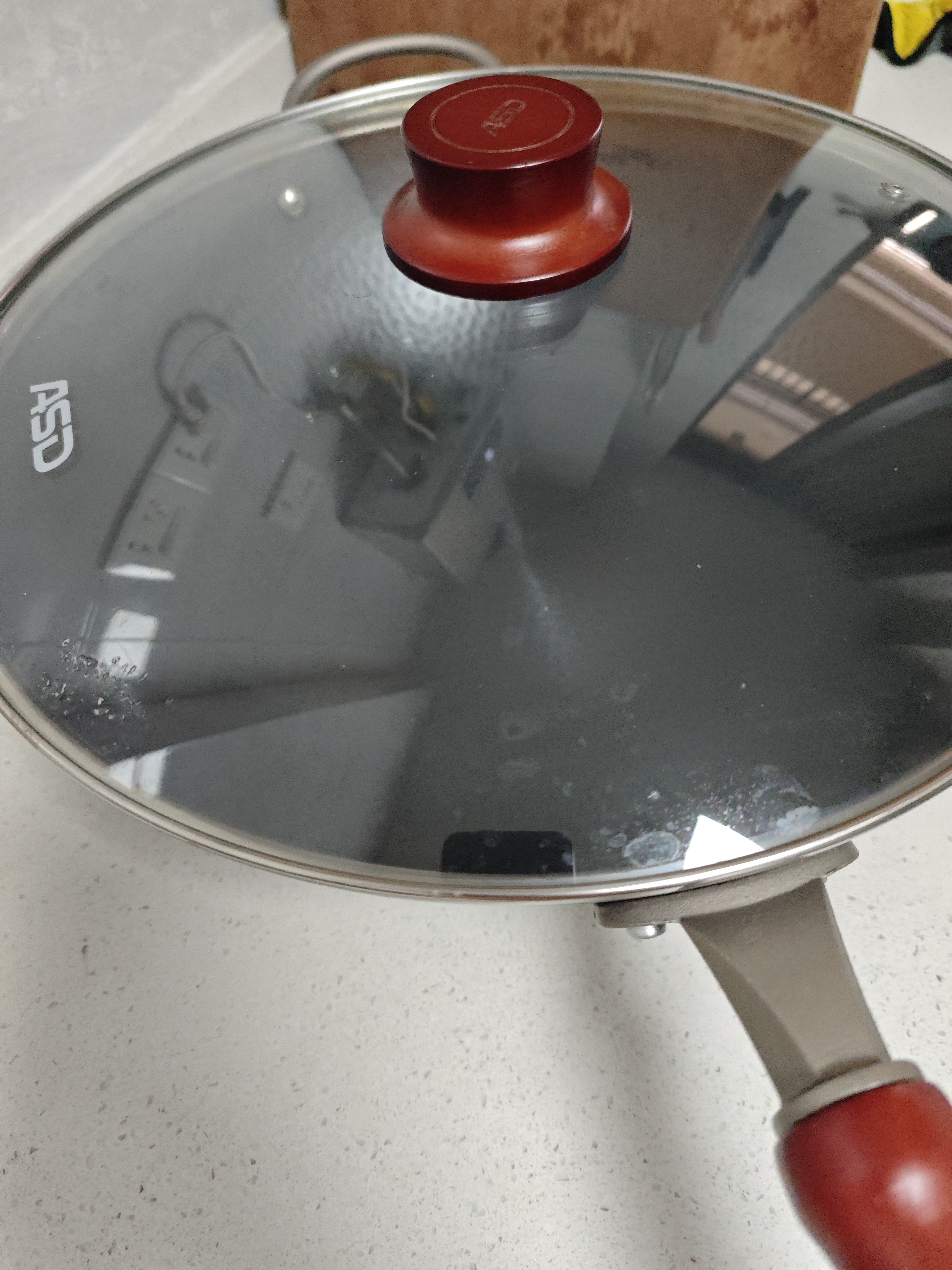 爱仕达（ASD）炒锅极铁无涂层不锈锤纹精铁家用炒菜锅34cm燃气电磁炉通用A16 实拍图