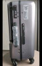古思图商务前置口袋拉杆箱登机电脑行李箱铝框旅行箱男20英寸 银灰色 20英寸 实拍图