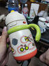 babycare儿童保温杯婴儿宝宝学饮杯吸管水杯水壶不锈钢300ml-新旧款混发 实拍图