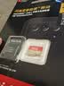 Sandisk闪迪256GB TF(MicroSD)内存卡4K极速金卡A2 V30 U3兼容大疆Pocket3/4P/Action 6运动相机/无人机存储卡 实拍图
