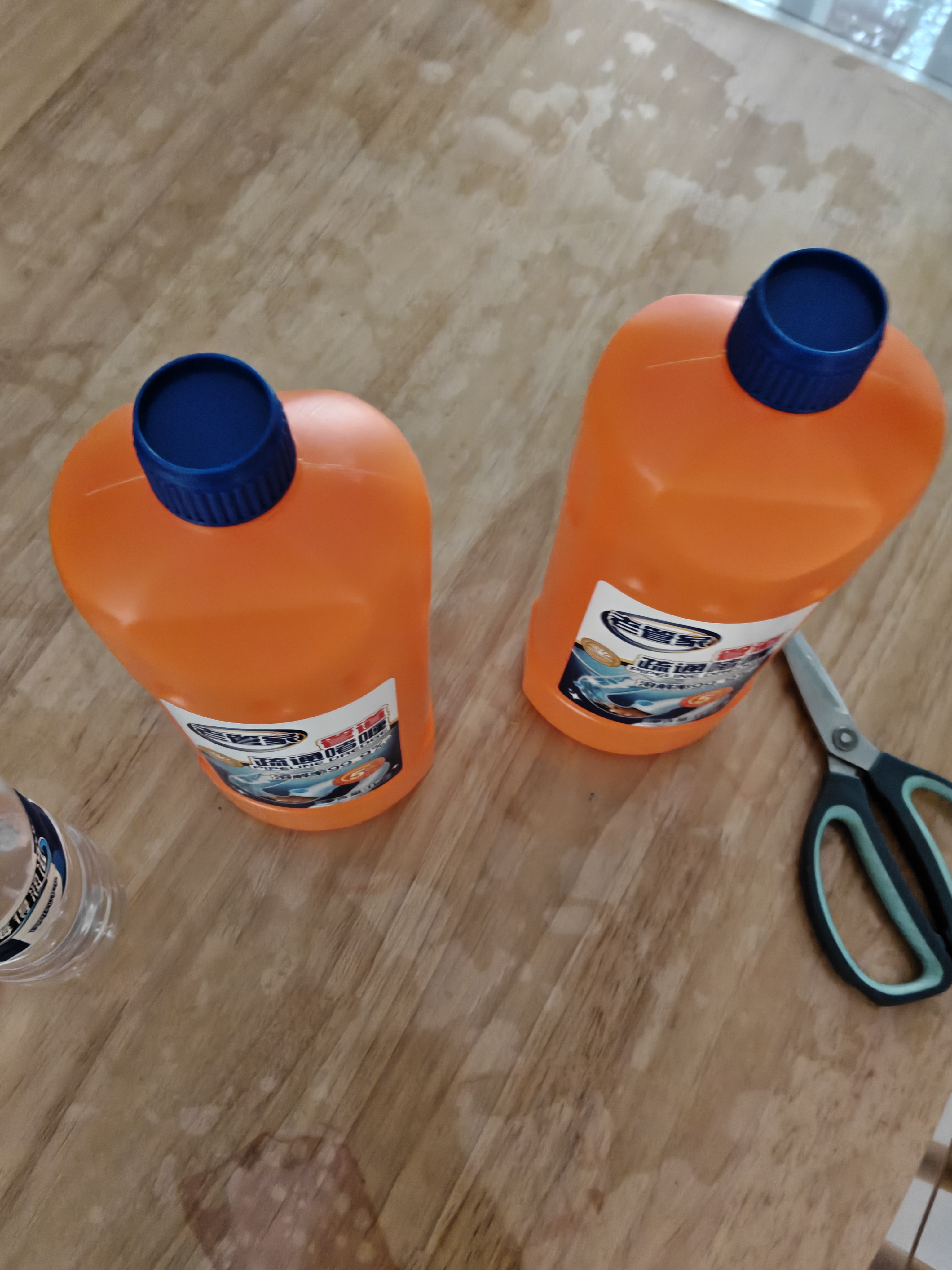 老管家管道疏通啫喱1kg*2强力卫生间厨房下水道疏通剂清洁剂溶解剂 实拍图