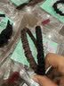 奇美拉（CHIMERA）2件简约包边亚克力发箍女韩版网红细头箍外出发卡女教师节礼物 实拍图