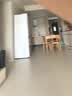 源氏木语x维莎系列实木伸缩餐桌可变圆桌小户型家用折叠圆形岩板饭桌 【8】1.3m餐桌+M07X03圆弧椅*4 实拍图