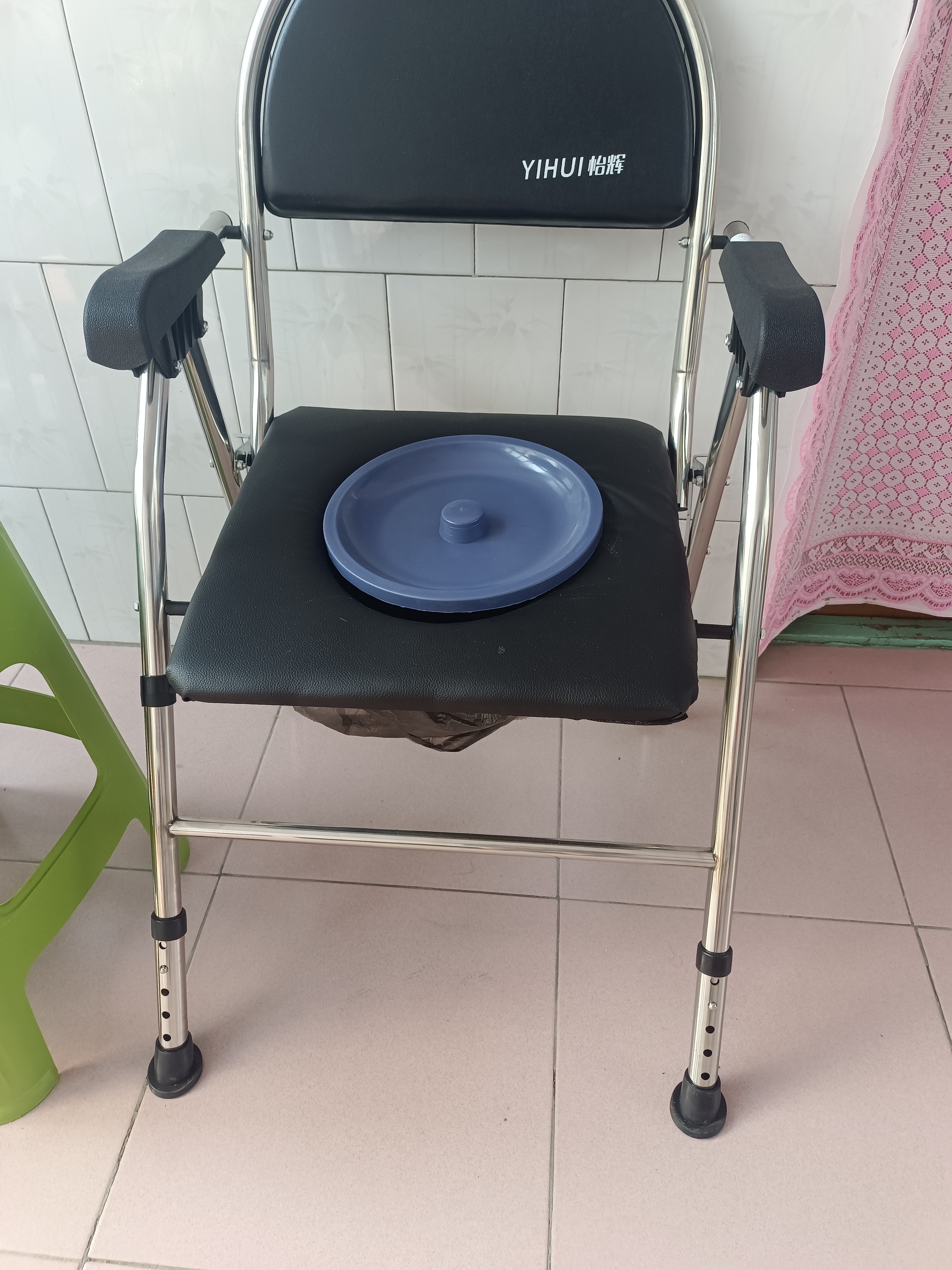 怡辉（YIHUI）坐便椅老年人坐便座椅坐便器家用结实大便专用椅子移动坐便式马桶 实拍图