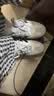 adidas「T头鞋」BARREDA休闲板鞋德训鞋男女阿迪达斯官方轻运动   灰色/黑色/树脂黄   38.5 实拍图