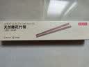 京东京造 筷子 家用食品接触级餐具无漆无蜡楠竹【天然雕花】12双装 实拍图