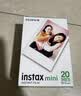 INSTAX富士instax立拍立得 mini相纸 白边双包20张+甜心牛仔相册 实拍图