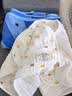 全棉时代儿童浴巾纯棉透气纱布浴巾新生婴儿宝宝洗澡大毛巾小鸭子95*95cm 实拍图