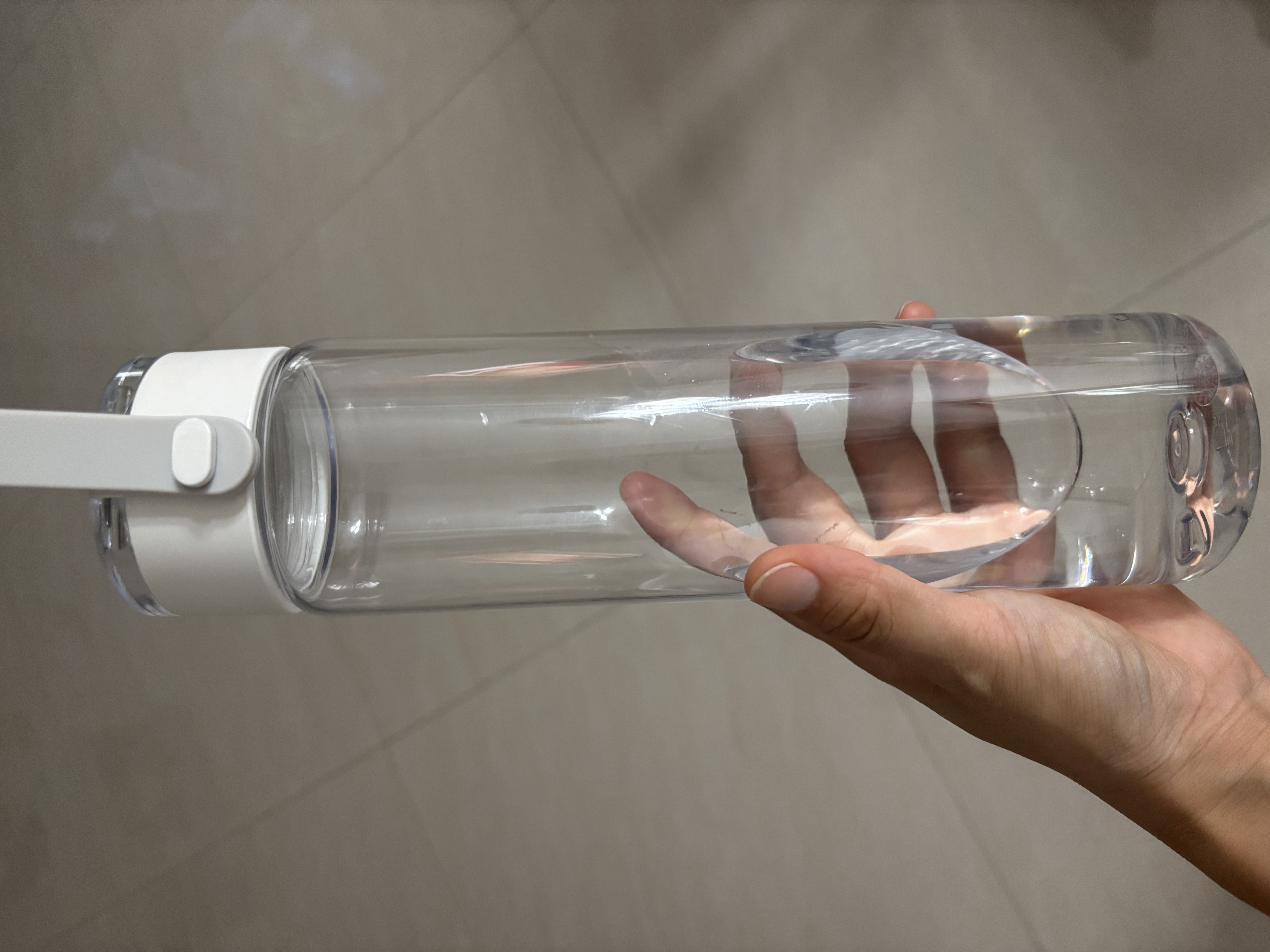MUJI共聚酯 便携水杯 塑料杯运动水杯儿童水杯 透明 750ml中秋节礼物 实拍图