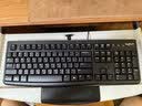 罗技（Logitech）K120 键盘 有线键盘 办公键盘 全尺寸 黑色U口 104键 实拍图