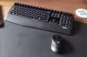 罗技（Logitech）MK345无线办公键鼠套装 宽大掌托 舒适键入体验 全尺寸 带无线2.4G接收器 黑色 实拍图