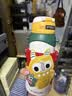 babycare儿童保温杯水壶吸管杯大宝宝学饮杯不锈钢三合一上学600ml 实拍图