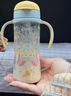 贝亲（Pigeon）防胀气 自然成长翻盖直饮吸管 大童奶瓶330ml 马戏团 18月+ AA279 实拍图