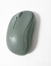 罗技（Logitech）M221 轻音鼠标 无线鼠标 办公鼠标 对称鼠标 带无线微型接收器 薄荷绿 实拍图
