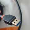 秋叶原（CHOSEAL）USB3.0延长线 公对母高速传输数据连接 电视电脑硬盘U盘鼠标键盘充电加长转接线 3米 QS5833AT3 实拍图