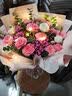 馨仪教师节鲜花速递玫瑰向日葵康乃馨花束送女友老婆生日礼物同城配送 11朵粉玫瑰混搭花束 实拍图
