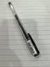 uni三菱【热门商品】 uni-ball UM-100黑色中性笔0.5mm黑笔签字笔商务学生考试专用水性笔套装 5支 实拍图