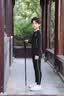 VICTORIATOURIST儿童跑步运动套装男女秋冬紧身保暖内衣健身篮球速干滑雪服两件套 实拍图