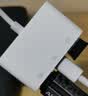 拓思曼 Typec转换器多口USB3.0耳机充电OTG手机连接鼠标键盘U盘tp-c转接头数据线三合一玩云游戏金铲铲 白色-Type-c转双口USB-带供电 0.14m 实拍图