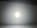 松下（Panasonic）led筒灯嵌入式孔灯吊顶灯客厅全铝白6.5W暖白光4000K开孔70-80mm 实拍图