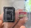闪迪（SanDisk）256GB TF(MicroSD)内存卡4K极速金卡A2 V30 U3兼容大疆Pocket3/4P/Action 6运动相机/无人机存储卡 实拍图