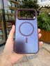 IM-CHEN【合金框丨原机色】适用苹果18promax手机壳 iphone17promax保护壳超薄金属防摔磨砂磁吸款-红 实拍图