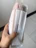 京东京造100%长绒棉毛巾A类纯棉98g加厚强吸水家用全棉情侣洗脸巾2条粉+灰 实拍图