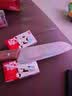 王麻子家用菜刀 厨房专用刀具水果刀切菜切肉三德刀刺身料理辅食小厨刀 实拍图