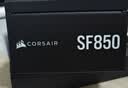 美商海盗船SF850 850W电源 SFX尺寸 白金认证 全模组 ATX 3.1/PCIe 5.1 全日系电容 低噪音 实拍图