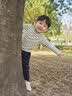 嘟嘟家宝宝短裤多巴胺夏季儿童凉风裤男童裤子防水女童休闲裤 水蓝色100 实拍图