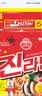 不倒翁韩国进口 辣味芝士拉面+辣味金拉面9袋 韩式方便面 速食泡面1044g 实拍图