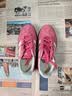 adidas「T头鞋」BARREDA休闲板鞋德训鞋男女阿迪达斯官方轻运动   粉色/汉玉白/树脂黄   36 实拍图