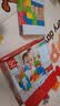Hape(德国)婴幼儿童拼搭木质积木玩具40粒彩虹积木宝宝节日礼物E8321 实拍图